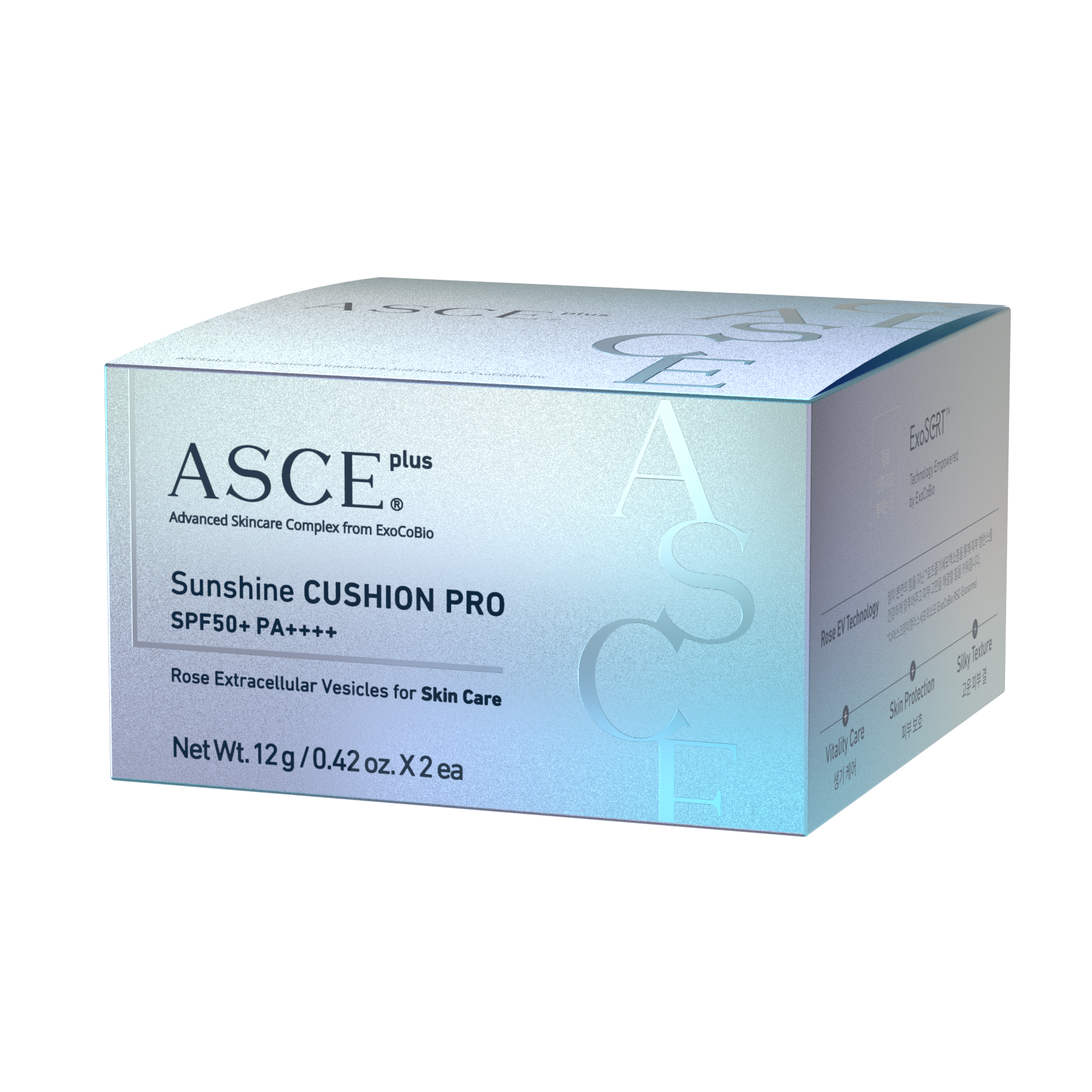 Sunshine Cushion SPF50+ - Protector solar con exosomas - Imagen 2