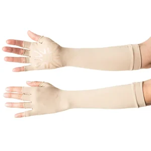 Guante Largo UV 50+ Beige